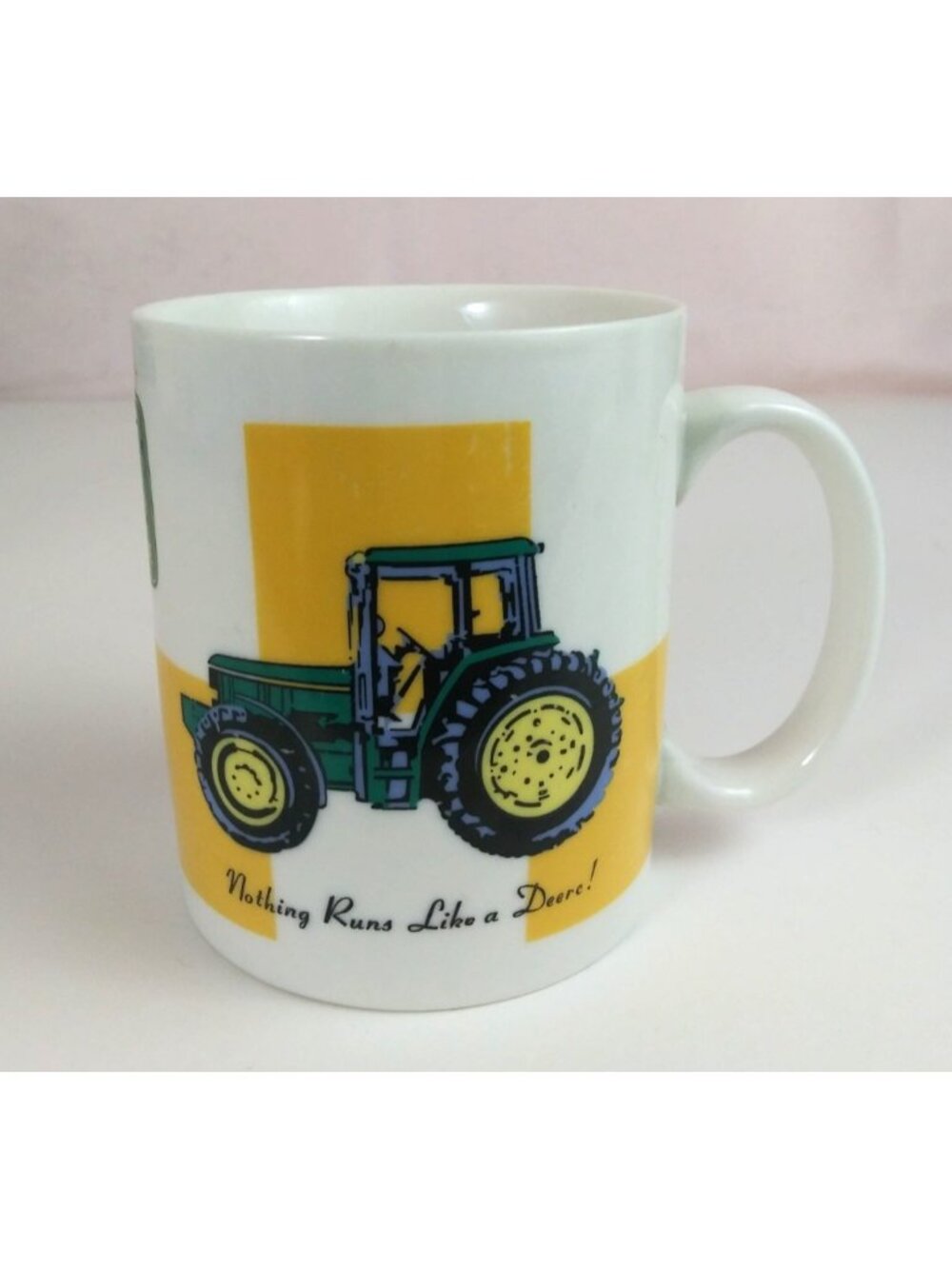 Gibson Nothing Runs Like A Deere! John Deere Tractor Coffee Cup